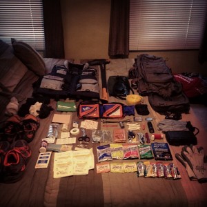 Death Race Gear Packing