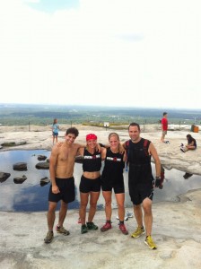 Four Spartans Training for Obstacle Race Ultra Beast Obstacle Race Training