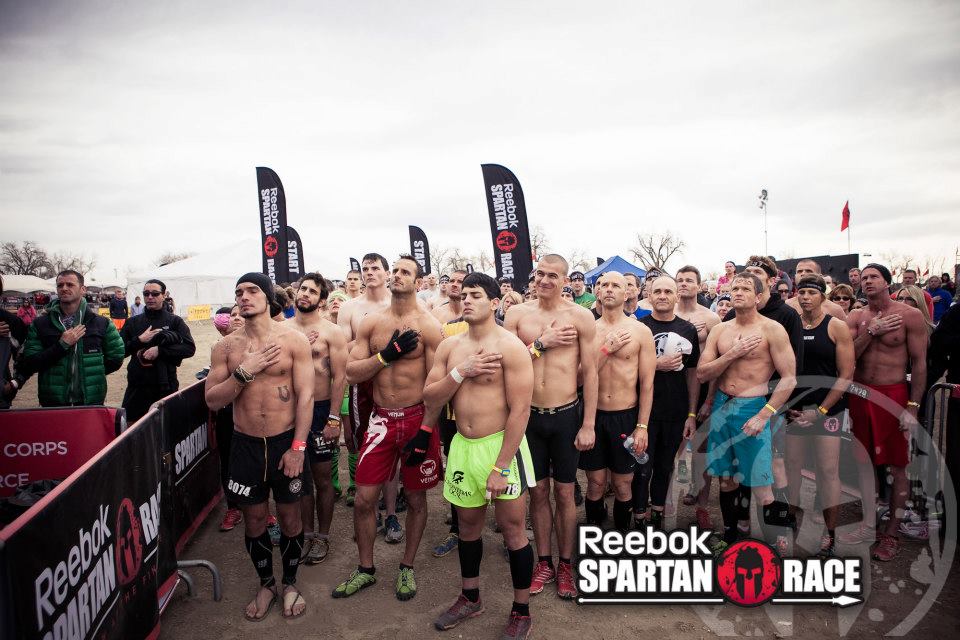 Fort Carson Colorado Military Spartan Race Sprint Elite Heat Obstacle Race Mud Run
